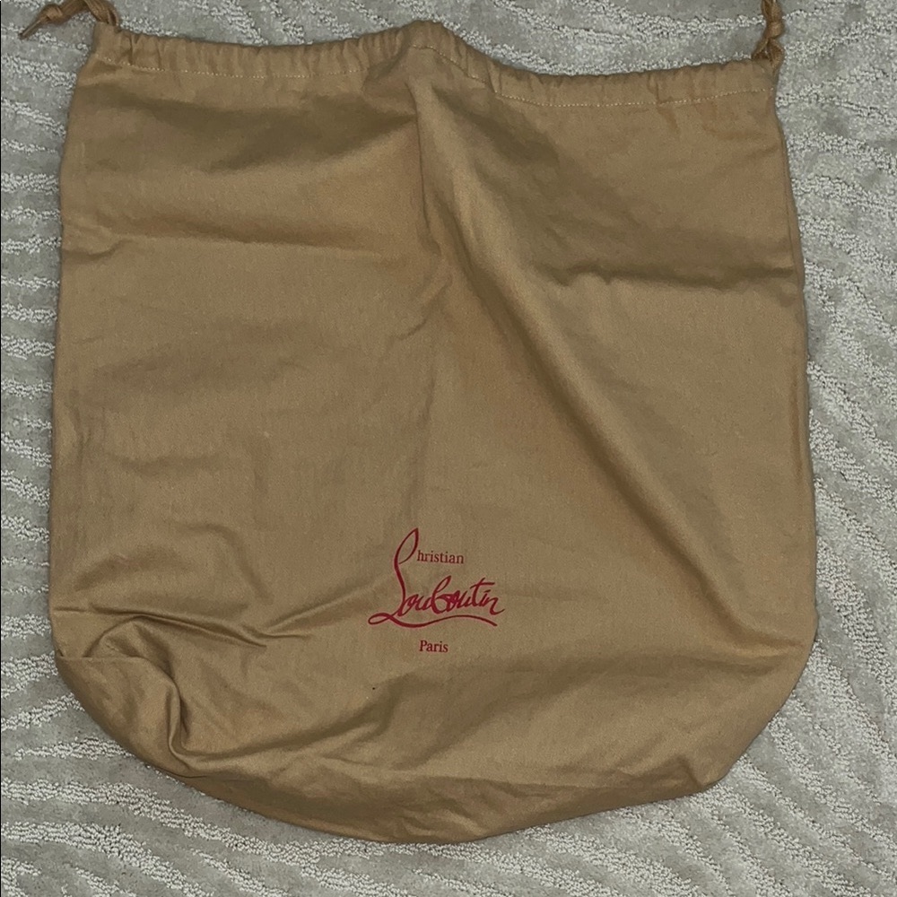 Christian Louboutin Tan Dust Bag